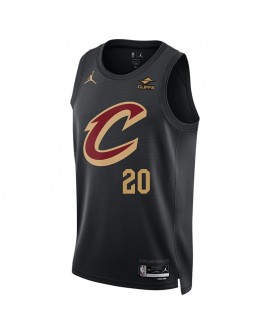 Cleveland Cavaliers Jordan Brand Statement Edition Swingman Trikots – Schwarz – Jaylon Tyson – Unisex