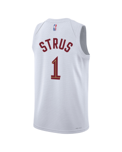 Max Strus #1 Cleveland Cavaliers Weiß Association-Trikot