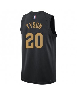 Cleveland Cavaliers Jordan Brand Statement Edition Swingman Trikots – Schwarz – Jaylon Tyson – Unisex