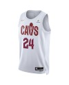 Cleveland Cavaliers Nike Association Edition Swingman Trikot – Weiß – Jaylon Tyson – Unisex