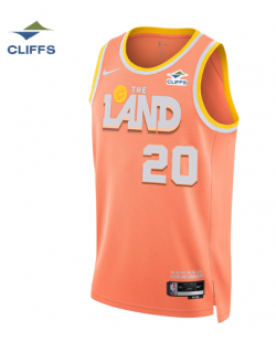 Nike Cleveland Cavaliers 2025/26 City Edition Swingman Trikot – Individuell gestaltbar – Unisex – Jaylon Tyson