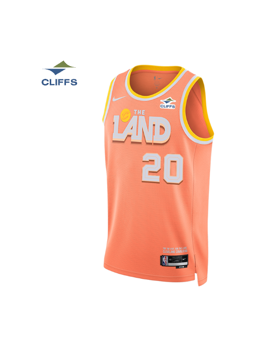 Nike Cleveland Cavaliers 2025/26 City Edition Swingman Trikot – Individuell gestaltbar – Unisex – Jaylon Tyson