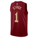 Max Strus #1 Cleveland Cavaliers Burgunder Icon-Trikot