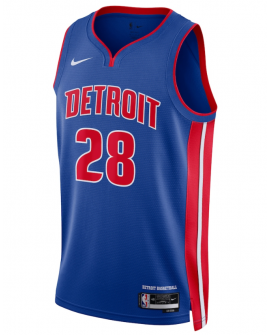 Detroit Pistons Nike Icon Edition Swingman-Trikot – Blau – Isaiah Stewart – Unisex