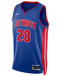 Detroit Pistons Nike Icon Edition Swingman-Trikot – Blau – Isaiah Stewart – Unisex
