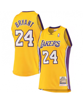Kobe Bryant Hardwood Classics 2008-09 Original-Trikot von Mitchell & Ness – Gold – Herren