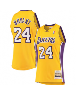 Kobe Bryant Hardwood Classics 2008-09 Original-Trikot von Mitchell & Ness – Gold – Herren
