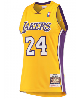 Kobe Bryant Hardwood Classics 2008-09 Original-Trikot von Mitchell & Ness – Gold – Herren
