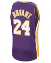 Los Angeles Lakers Kobe Bryant 2008 Auswärts-Authentic-Trikot von Mitchell & Ness – Lila – Herren
