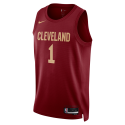 Max Strus #1 Cleveland Cavaliers Burgunder Icon-Trikot