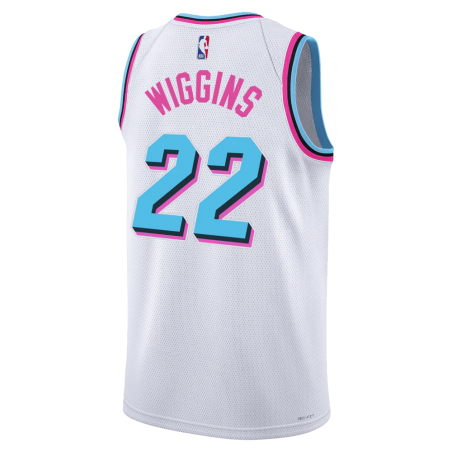 Andrew Wiggins #22 Miami Heat Weißes City Edition-Trikot