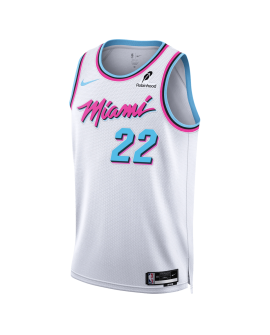 Andrew Wiggins #22 Miami Heat Weißes City Edition-Trikot