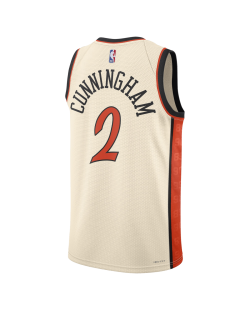 Cade Cunningham #2 Detroit Pistons Weißes City Edition-Trikot