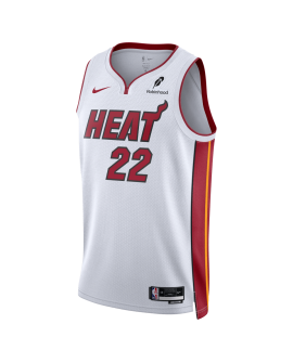 Andrew Wiggins #22 Miami Heat Weiß Association-Trikot