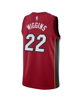 Andrew Wiggins #22 Miami Heat Red Statement-Trikot