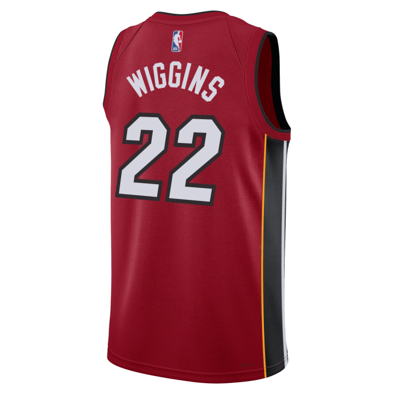 Andrew Wiggins #22 Miami Heat Red Statement-Trikot