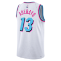 Bam Adebayo #13 Miami Heat Weißes City Edition-Trikot