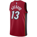 Bam Adebayo #13 Miami Heat Red Statement-Trikot