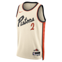 Cade Cunningham #2 Detroit Pistons Weißes City Edition-Trikot