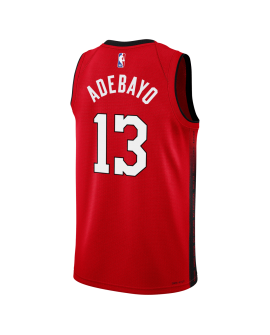 Bam Adebayo #13 Miami Heat Culture Red City Edition-Trikot