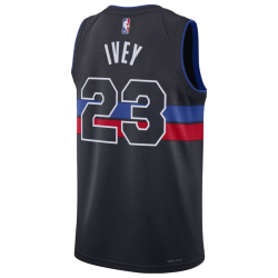 Jaden Ivey #23 Detroit Pistons Schwarzes Statement-Trikot