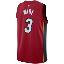 Dwyane Wade #3 Miami Heat Red Statement-Trikot