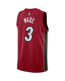 Dwyane Wade #3 Miami Heat Red Statement-Trikot