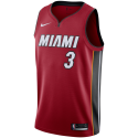 Dwyane Wade #3 Miami Heat Red Statement-Trikot