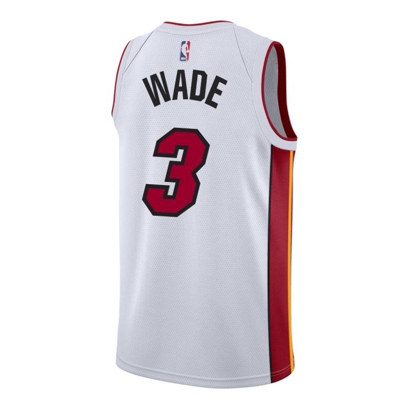Dwyane Wade #3 Miami Heat Weiß Association-Trikot