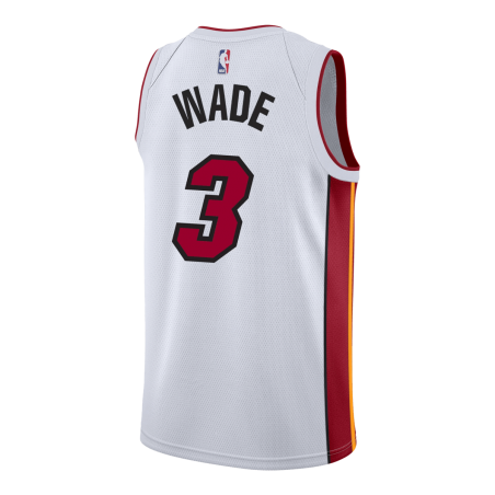 Dwyane Wade #3 Miami Heat Weiß Association-Trikot