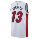 Bam Adebayo #13 Miami Heat Weiß Association-Trikot