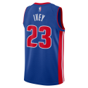 Jaden Ivey #23 Detroit Pistons Blue Icon Trikot