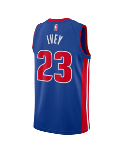 Jaden Ivey #23 Detroit Pistons Blue Icon Trikot