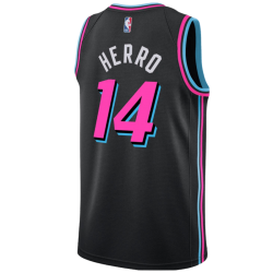 Tyler Herro #14 Miami Heat Schwarzes Vice Nights-Trikot