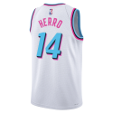 Tyler Herro #14 Miami Heat Weißes City Edition-Trikot