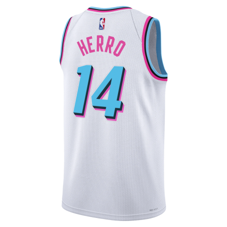 Tyler Herro #14 Miami Heat Weißes City Edition-Trikot