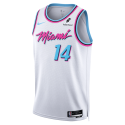 Tyler Herro #14 Miami Heat Weißes City Edition-Trikot