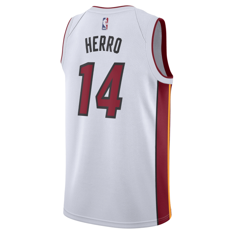 Tyler Herro #14 Miami Heat Weiß Association-Trikot