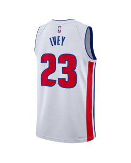 Jaden Ivey #23 Detroit Pistons Weißes Association-Trikot