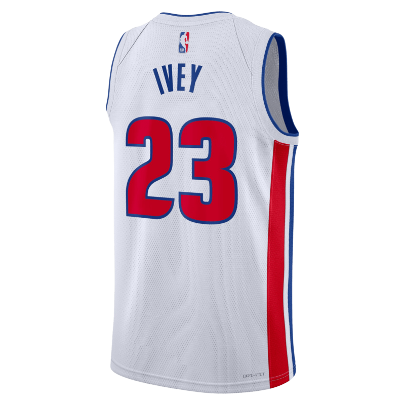Jaden Ivey #23 Detroit Pistons Weißes Association-Trikot