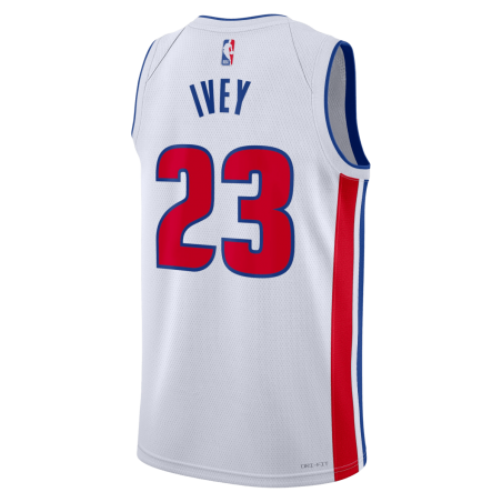 Jaden Ivey #23 Detroit Pistons Weißes Association-Trikot