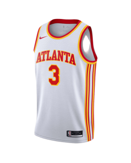 Luke Kennard #3 Atlanta Hawks Weiß Association-Trikot