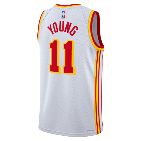 Trae Young #11 Atlanta Hawks Weiß Association-Trikot