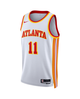 Trae Young #11 Atlanta Hawks Weiß Association-Trikot