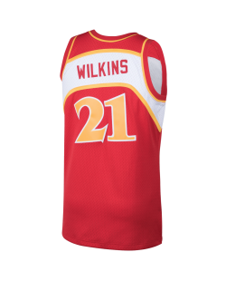 Dominique Wilkins #21 Atlanta Hawks 1986–87 Hardwood Classics-Trikot