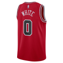 Coby Weiß #0 Chicago Bulls Red Icon Trikot