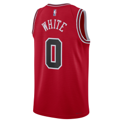 Coby Weiß #0 Chicago Bulls Red Icon Trikot