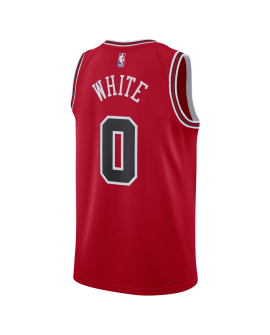 Coby Weiß #0 Chicago Bulls Red Icon Trikot