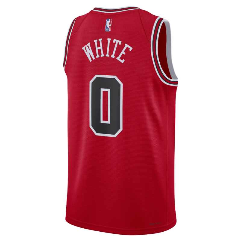 Coby Weiß #0 Chicago Bulls Red Icon Trikot