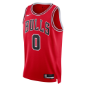 Coby Weiß #0 Chicago Bulls Red Icon Trikot